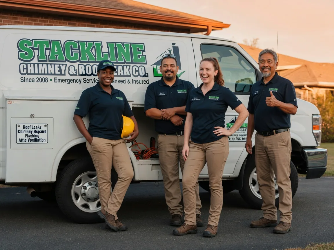 Chimney flashing repair company in Lurgan, PA